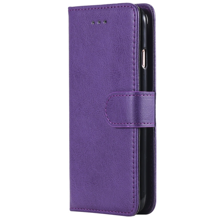 Solid Color Horizontal Flip Protective Case with Holder & Card Slots & Wallet & Photo Frame & Lanyard, For iPhone 6 / 7 / 8, For iPhone 6 Plus / 7 Plus / 8 Plus, For iPhone 11, For iPhone 11 Pro