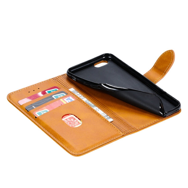 GUSSIM Magnetic Horizontal Flip Leather Case with Holder & Card Slots & & Wallet, For iPhone 6, For iPhone 6 Plus, For iPhone 8 Plus / 7 Plus, For iPhone 8  / 7
