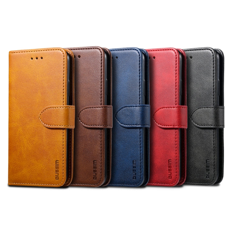 GUSSIM Magnetic Horizontal Flip Leather Case with Holder & Card Slots & & Wallet, For iPhone 6, For iPhone 6 Plus, For iPhone 8 Plus / 7 Plus, For iPhone 8  / 7