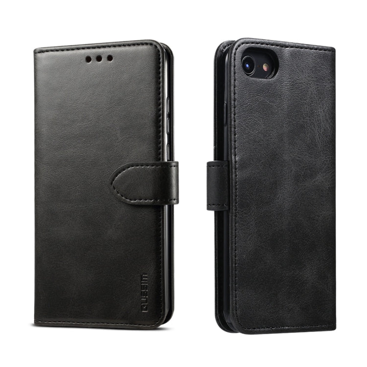 GUSSIM Magnetic Horizontal Flip Leather Case with Holder & Card Slots & & Wallet, For iPhone 6, For iPhone 6 Plus, For iPhone 8 Plus / 7 Plus, For iPhone 8  / 7
