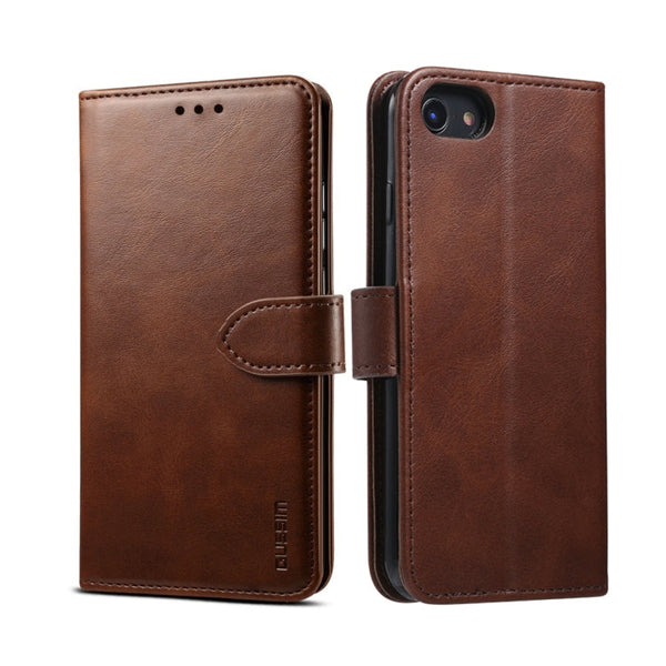 GUSSIM Magnetic Horizontal Flip Leather Case with Holder & Card Slots & & Wallet, For iPhone 6, For iPhone 6 Plus, For iPhone 8 Plus / 7 Plus, For iPhone 8  / 7