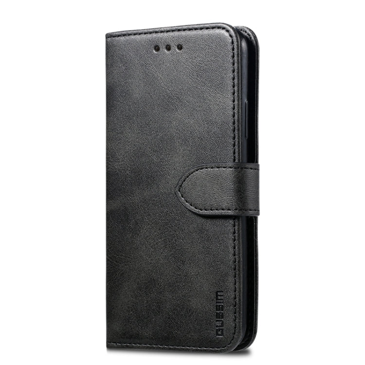 GUSSIM Magnetic Horizontal Flip Leather Case with Holder & Card Slots & & Wallet, For iPhone XS Max, For iPhone X / XS, For iPhone XR, For iPhone 11, For iPhone 11 Pro