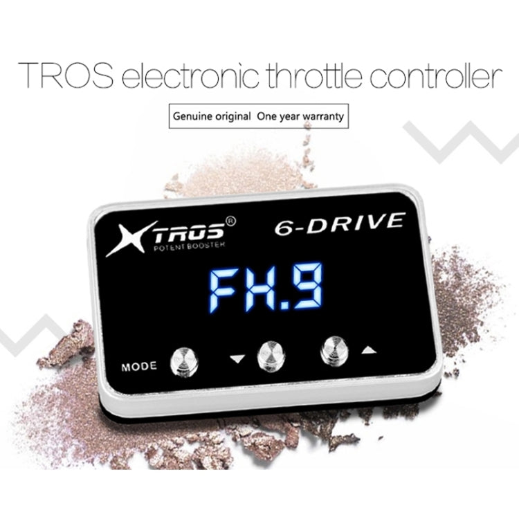 TROS TS-6Drive Potent Booster Electronic Throttle Controller, For Mitsubishi Strada 2015-, For Mitsubishi Strada 2005-2014, For Mitsubishi Xpander 2017-, For Mitsubishi Lancer 2008-, For Mitsubishi Mirage 2012-2016, For Mitsubishi Outlander 2007-      ...