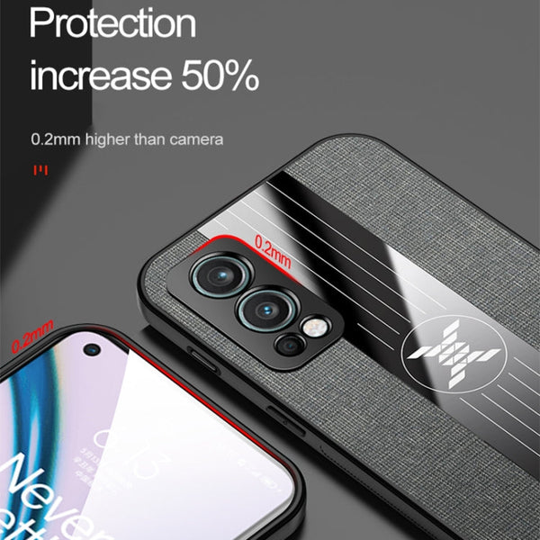 XINLI Stitching Cloth Texture Shockproof TPU Phone Case