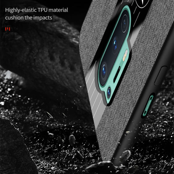 XINLI Stitching Cloth Texture Shockproof TPU Phone Case