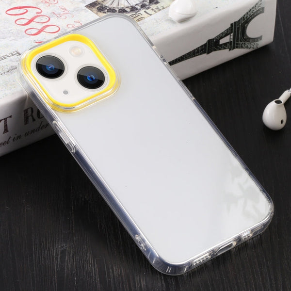 Macaron Lens Frame Transparent TPU Phone Case, For iPhone 13, For iPhone 13 Pro, For iPhone 13 Pro Max