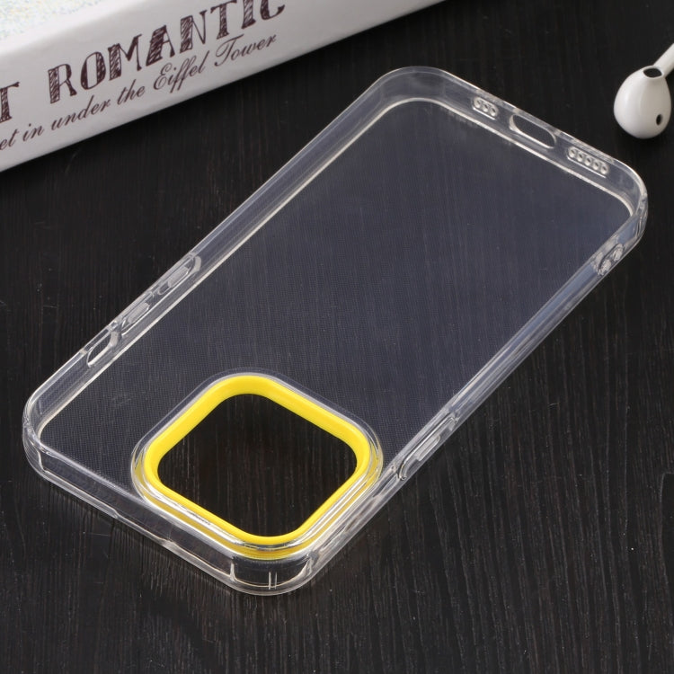 Macaron Lens Frame Transparent TPU Phone Case, For iPhone 13, For iPhone 13 Pro, For iPhone 13 Pro Max