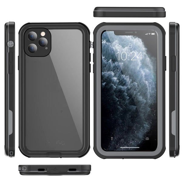 Waterproof Full Coverage PC + TPU Phone Case, For iPhone 11 Pro