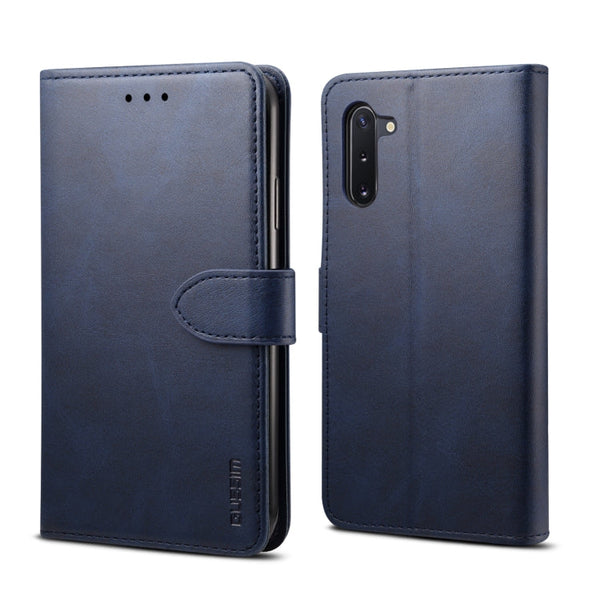 GUSSIM Business Style Horizontal Flip Leather Case with Holder & Card Slots & Wallet, For Galaxy Note 10+, For Galaxy Note 10
