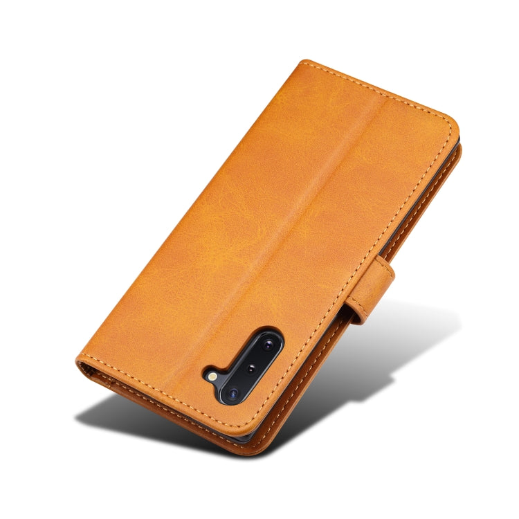 GUSSIM Business Style Horizontal Flip Leather Case with Holder & Card Slots & Wallet, For Galaxy Note 10+, For Galaxy Note 10