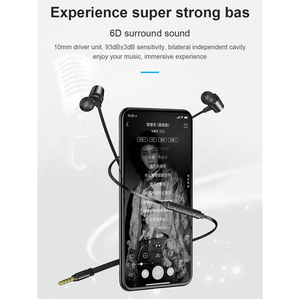 awei L1 Stereo Surround In-ear Wired Earphone