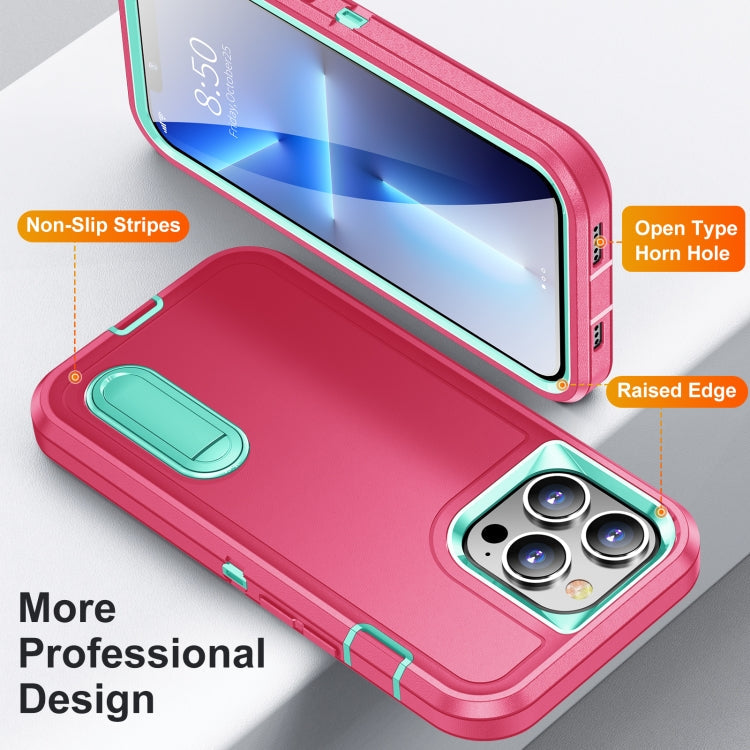 3 in 1 Rugged Holder Phone Case, For iPhone 12 Pro Max, For iPhone 11, For iPhone 11 Pro