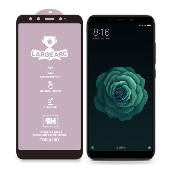 9H HD Large Arc High Alumina Full Screen Tempered Glass Film