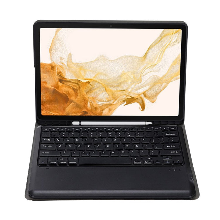 A800B Split Bluetooth Keyboard Leather Case with Holder & Pen Slot