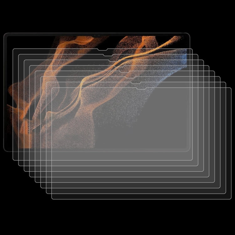 25 PCS 9H 2.5D Explosion-proof Tempered Tablet Glass Film