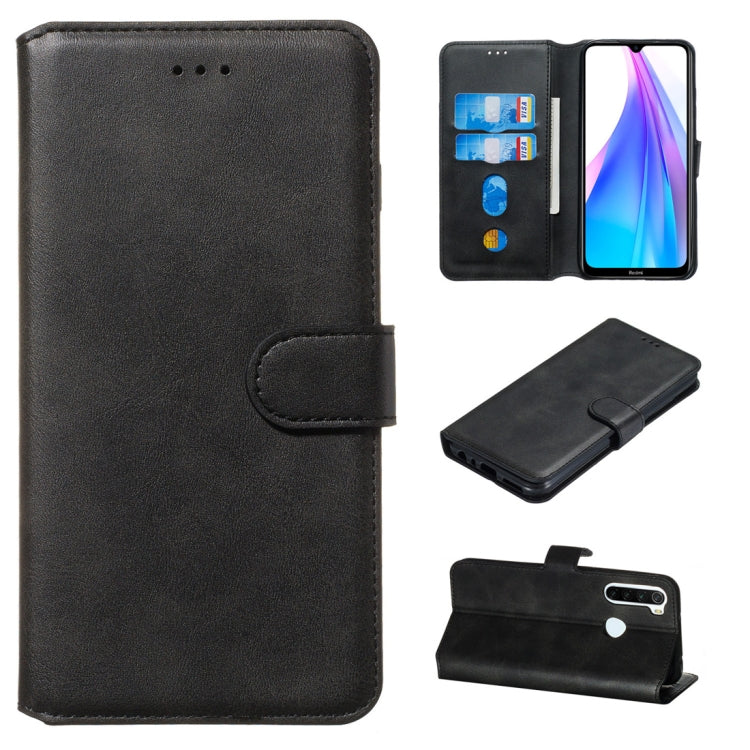 Classic Calf Texture Horizontal Flip PU Leather Case, with Holder & Card Slots & Wallet, For Xiaomi Mi Note 10 / Note 10 Pro / CC9 Pro, For Xiaomi Redmi Note 8T, For Xiaomi Mi 9 Pro, For Xiaomi Redmi 8A / Redmi 8