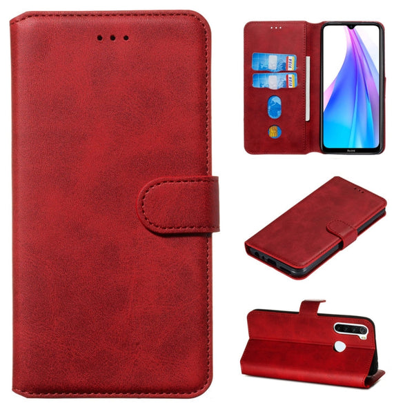 Classic Calf Texture Horizontal Flip PU Leather Case, with Holder & Card Slots & Wallet, For Xiaomi Mi Note 10 / Note 10 Pro / CC9 Pro, For Xiaomi Redmi Note 8T, For Xiaomi Mi 9 Pro, For Xiaomi Redmi 8A / Redmi 8