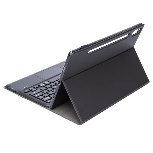 AM17-A TPU Detachable Bluetooth Keyboard Leather Case with Bracket & Touchpad