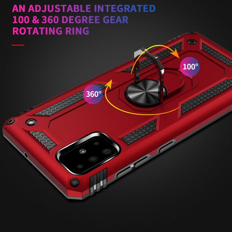 Armor Shockproof TPU + PC Protective Case with 360 Degree Rotation Holder, For Galaxy A51, For Xiaomi Mi CC9 Pro