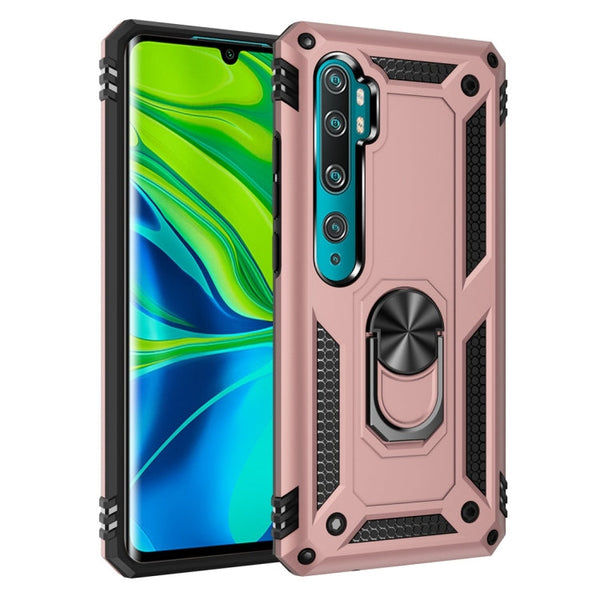 Armor Shockproof TPU + PC Protective Case with 360 Degree Rotation Holder, For Galaxy A51, For Xiaomi Mi CC9 Pro