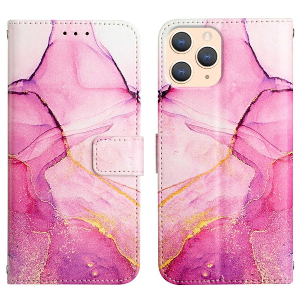 PT003 Marble Pattern Flip Leather Phone Case