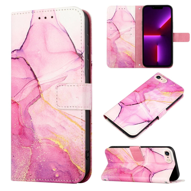 PT003 Marble Pattern Flip Leather Phone Case