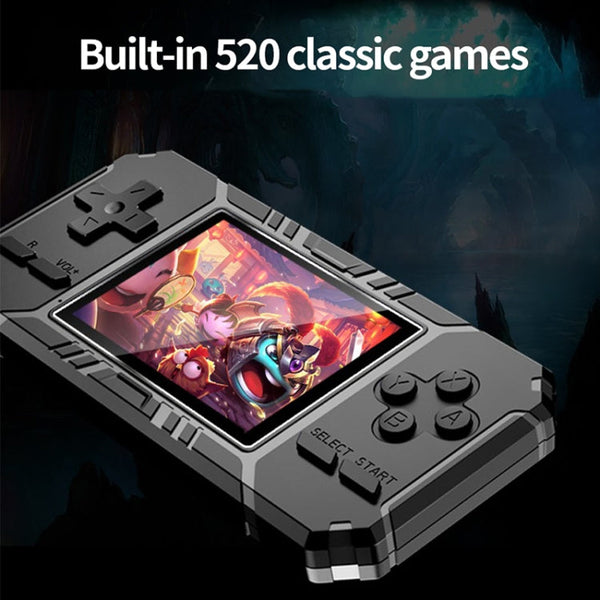 S8 3.0 inch Screen Classic Handheld Game Console Built-in 520 Games