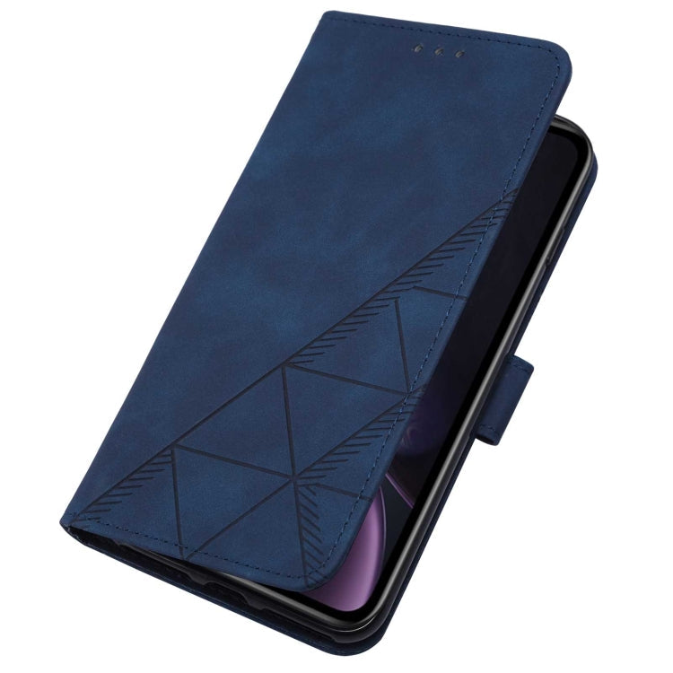 Crossbody 3D Embossed Flip Leather Phone Case