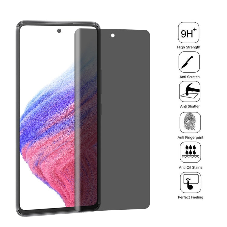 25 PCS Full Cover Anti-spy Tempered Glass Film
