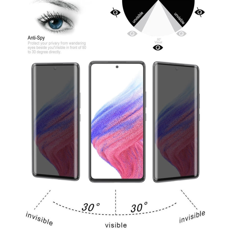 25 PCS Full Cover Anti-spy Tempered Glass Film