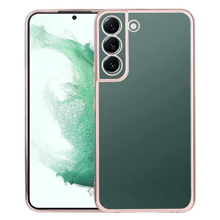 SULADA Electroplating Shockproof Ultra-thin TPU Phone Case, For Samsung Galaxy S22 5G, For Samsung Galaxy S22 Ultra 5G, For Samsung Galaxy S22+ 5G