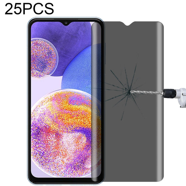 25 PCS Full Cover Anti-peeping Tempered Glass Film, For Samsung Galaxy A73 5G(25 PCS), For Samsung Galaxy A23(25 PCS), For Samsung Galaxy A22 4G(25 PCS), For Samsung Galaxy A22 5G(25 PCS), For Samsung Galaxy A13 5G(25 PCS)                              ...
