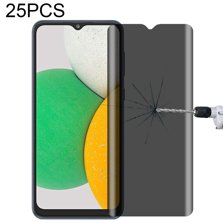 25 PCS Full Cover Anti-peeping Tempered Glass Film, For Samsung Galaxy A73 5G(25 PCS), For Samsung Galaxy A23(25 PCS), For Samsung Galaxy A22 4G(25 PCS), For Samsung Galaxy A22 5G(25 PCS), For Samsung Galaxy A13 5G(25 PCS)                              ...