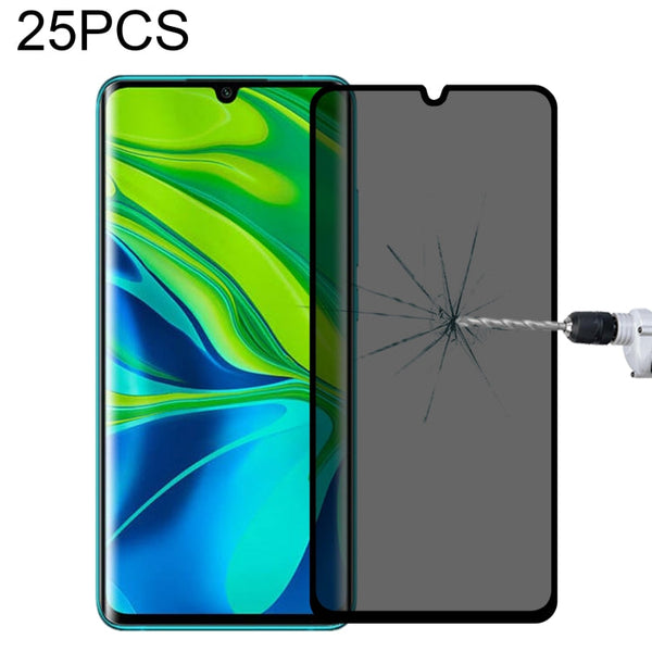 25 PCS Full Cover Anti-peeping Tempered Glass Film For Samsung Galaxy A12