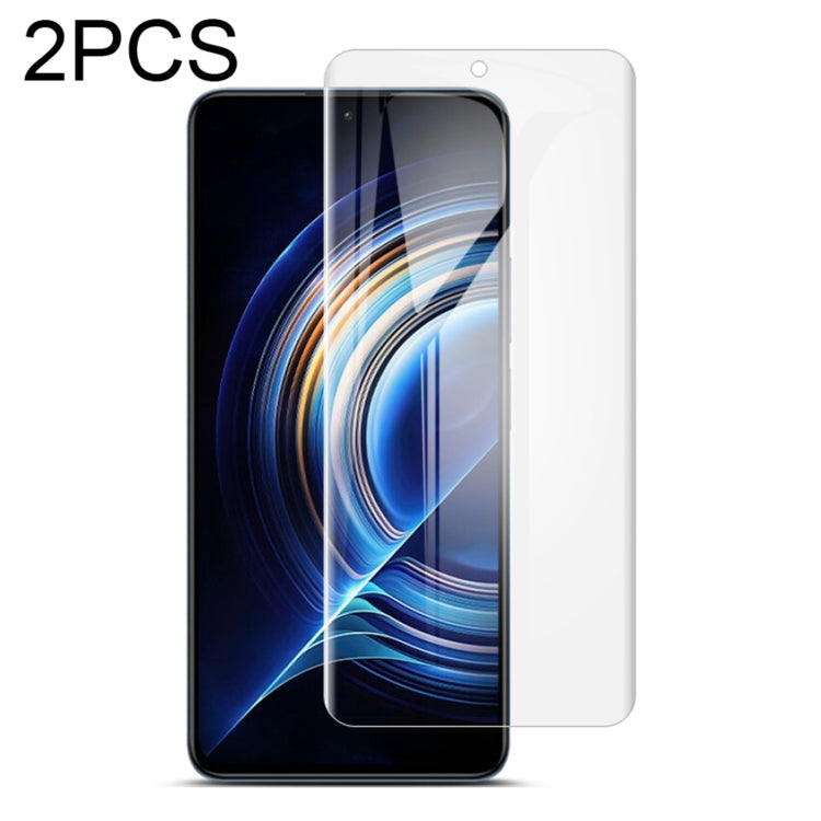 2 PCS IMAK Curved Full Screen Hydrogel Film Front Protector