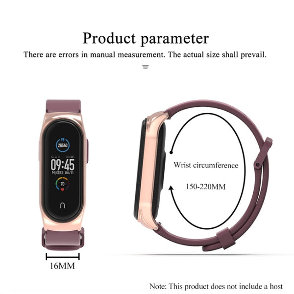 Mijobs CS Silicone Waterproof Watch Band