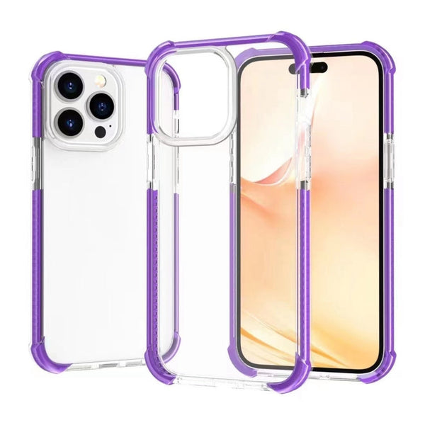 Acrylic Four Corners Shockproof Phone Case, For iPhone 14, For iPhone 14 Pro