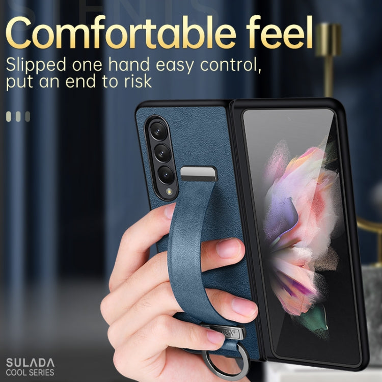 SULADA Cool Series PC + Leather Texture Skin Feel Shockproof Phone Case