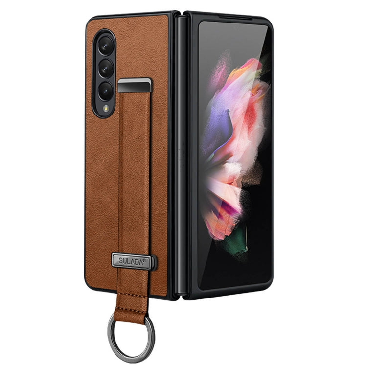 SULADA Cool Series PC + Leather Texture Skin Feel Shockproof Phone Case