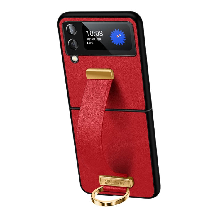 SULADA Cool Series PC + Leather Texture Skin Feel Shockproof Phone Case