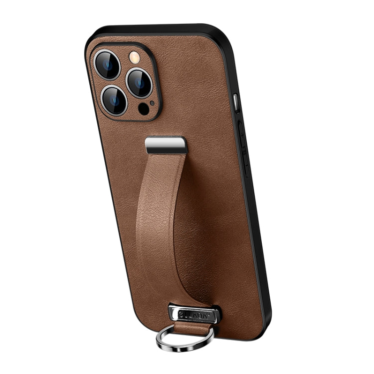 SULADA Cool Series PC + Leather Texture Skin Feel Shockproof Phone Case