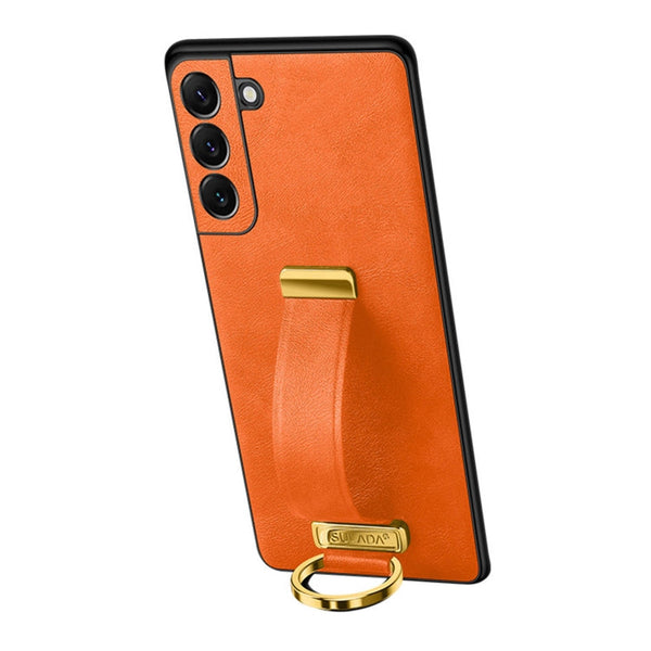 SULADA Cool Series PC + Leather Texture Skin Feel Shockproof Phone Case
