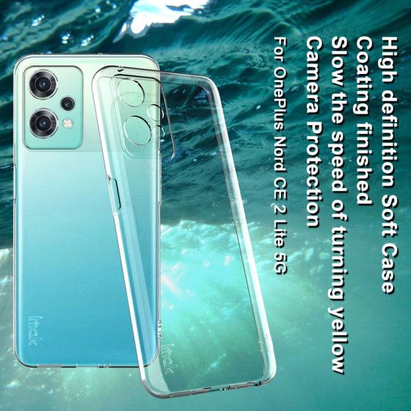 IMAK UX-10 Series Transparent Shockproof TPU Protective Phone Case