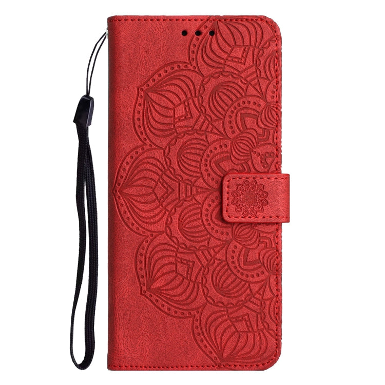 Mandala Embossed Flip Leather Phone Case, For iPhone 13 mini, For iPhone 13, For iPhone 13 Pro, For iPhone 13 Pro Max