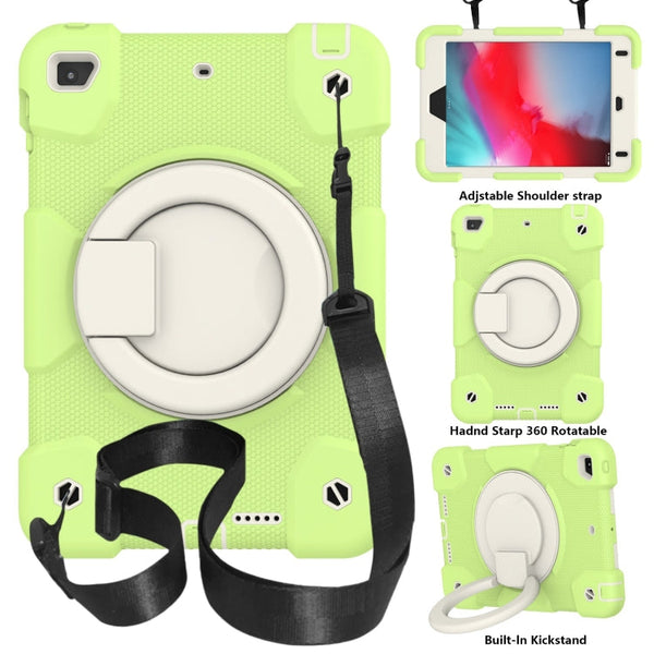 Silicone + PC Full Body Protection Tablet Case With Holder & Strap
