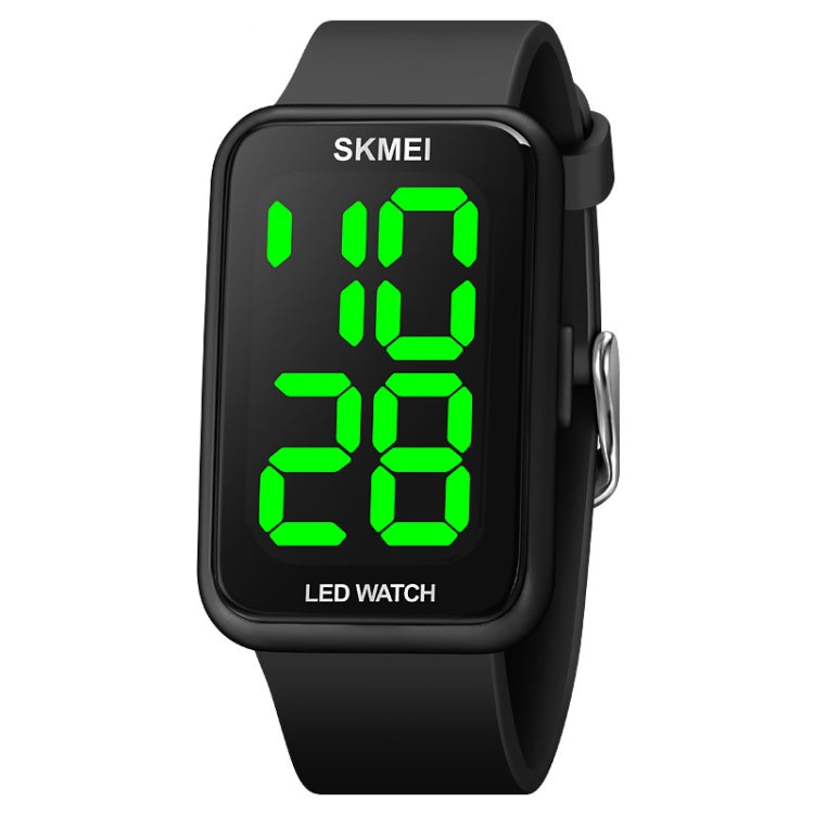 SKMEI 1873 PU Strap Waterproof LED Electronic Watch