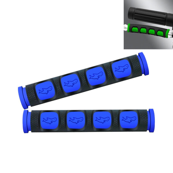 2 PCS Motorcycle Modification Accessories PVC Horn ShapeHand Grip Cover Handlebar Set