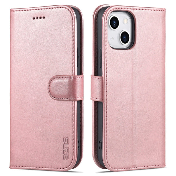 AZNS Skin Feel Calf Texture Horizontal Flip Leather Case, For iPhone 14, For iPhone 14 Plus, For iPhone 14 Pro, For iPhone 14 Pro Max