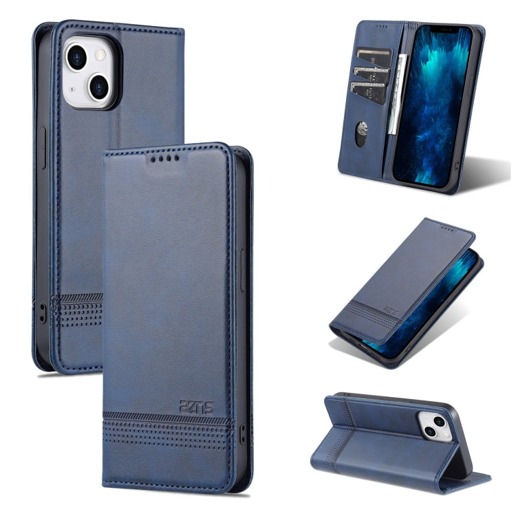AZNS Magnetic Calf Texture Flip Leather Phone Case