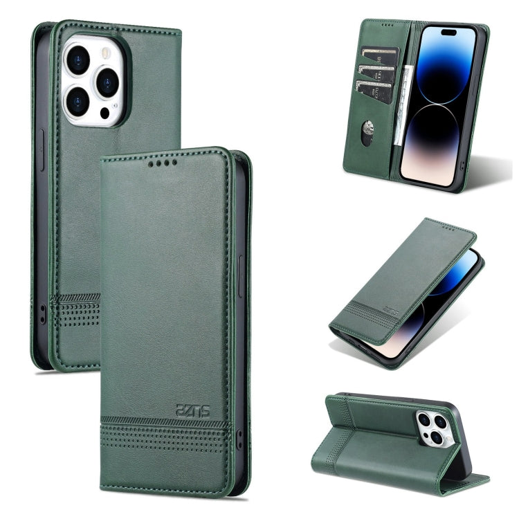 AZNS Magnetic Calf Texture Flip Leather Phone Case